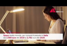 Italia, sale la spesa media per consumi – Video