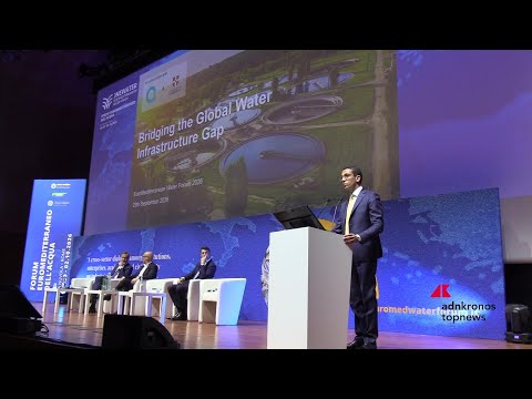 L’acqua bene da proteggere e valorizzare: al Forum Euromediterraneo l’esempio di Acea