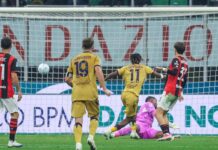Mbangula come Batistuta, storica tripletta a San Siro contro il Milan dell’ex Juve