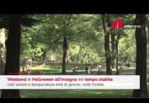 Meteo stabile ad Halloween, temperature miti e piogge al sud – Video