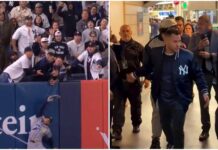 Mlb, gli Yankees perdono per l’interferenza di un tifoso (poi espulso dallo stadio). Cos’è successo