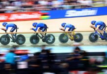Mondiali, Italia argento nell’inseguimento a squadra: azzurri battuti dalla Danimarca