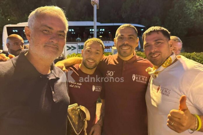 Mourinho ordina le pizze da ‘Remo’: così il Real Madrid ha festeggiato il trionfo contro la Roma