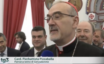 Terra Santa, i parlamentari vicentini di Forza Italia Zanettin e Pretto in pellegrinaggio da Pizzaballa Pellegrinaggio di parlamentari italiani in Terra Santa, col cardinale Pizzaballa da sinistra Lupi, Pretto e Zanettin