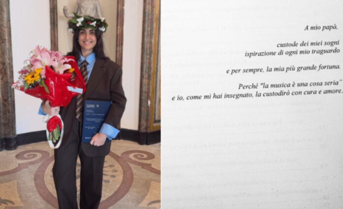 Pino Daniele, la figlia Sofia gli dedica la tesi di laurea: “Custode dei miei sogni”