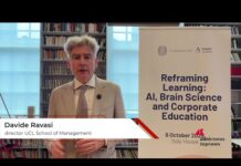 Ravasi (UCL): “La collaborazione con University College London non riguarda solo i contenuti, ma la