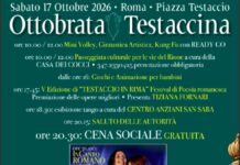 Roma: al I Municipio torna l’Ottobrata Testaccina, giornata gratuita tra tradizione poesia, concerti e cena sociale