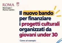 Roma, al via al primo Municipio bando per finanziare progetti culturali dei giovani under 30