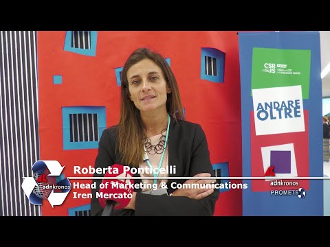 Salone Csr 2026: Ponticelli (Iren Mercato), ‘nostra mission è creare consapevolezza clienti per