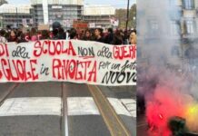 Sciopero della scuola, oggi cortei in tutta Italia: a Roma schierato dispositivo sicurezza, a Torino slogan contro il governo