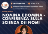 “Nomina e domina”, Maurizio Sangineto porta la scienza dei nomi da Vicenza all’International Business Expo di Milano Maurizio Sangineto terrà la conferenza “Nomina e domina” il 28 ottobre 2026 all’International Business Expo di Milano.