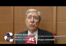 Sostenibilità, Giovannini (Asvis): ‘Lontani da obiettivi Agenda 2030’