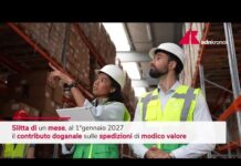 Spedizioni di modico valore, contributo doganale slitta al 1 gennaio 2027