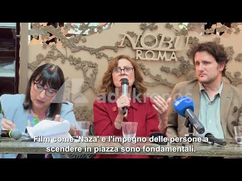 Susan Sarandon: “”A Gaza troppi morti, importante farsi arrestare per questo””