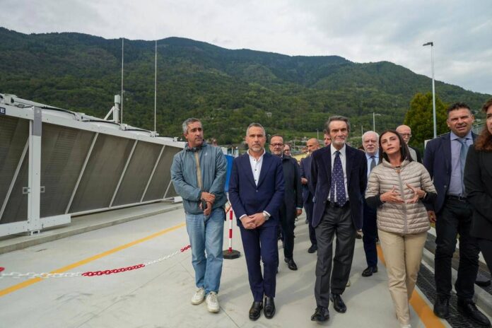 Trasporti: H2iseO, presidente Fontana e assessore Lucente in visita a impianti idrogeno