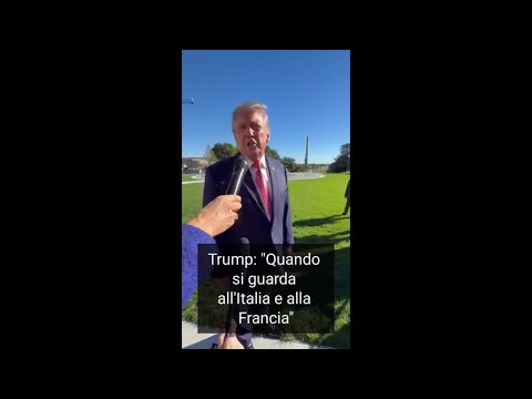 Trump, la risposta all’Adnkronos: “”Violenza in Italia è legata all’immigrazione”” – Video