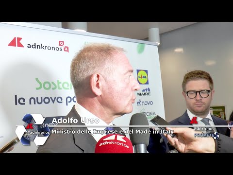 Urso: “”Mady in Italy non solo ben fatto ma anche sostenibile””