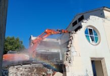 Demolizioni in corso all’ex Baronio, ancora nessuna risposta dal Comune al Comitato Albera che ha chiesto la creazione di un parco pubblico ex Baronio