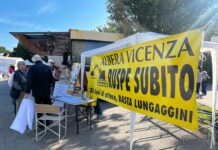 Tangenziale di Vicenza, la bretella resta incompiuta: il Comitato Albera torna nei mercati rionali con il gazebo per raccogliere firme Comitato Albera