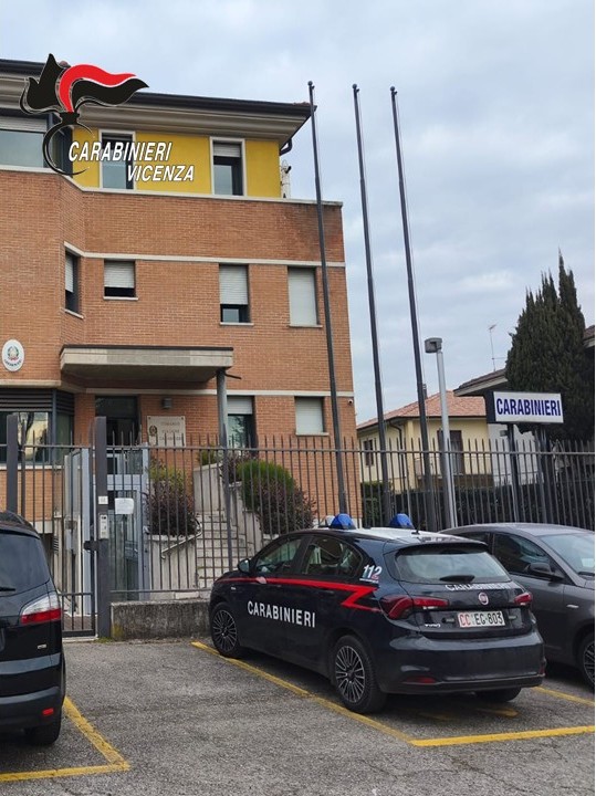 Furgone rubato ad Altavilla Vicentina, intervento dei Carabinieri