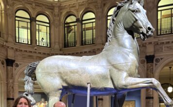 Cavallo colossale di Canova a Bassano, viabilità modificata per l’arrivo al museo Cavallo colossale di Canova a Bassano, l’opera monumentale pronta per il trasferimento al museo