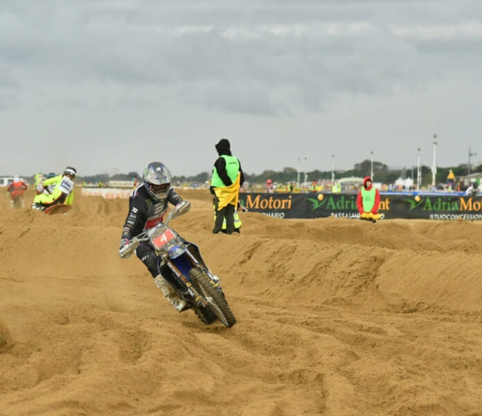 Hakon Fredriksen alla Bibione Sand Storm 2026 Bibione Sand Storm 2026, Hakon Fredriksen in gara sulla sabbia