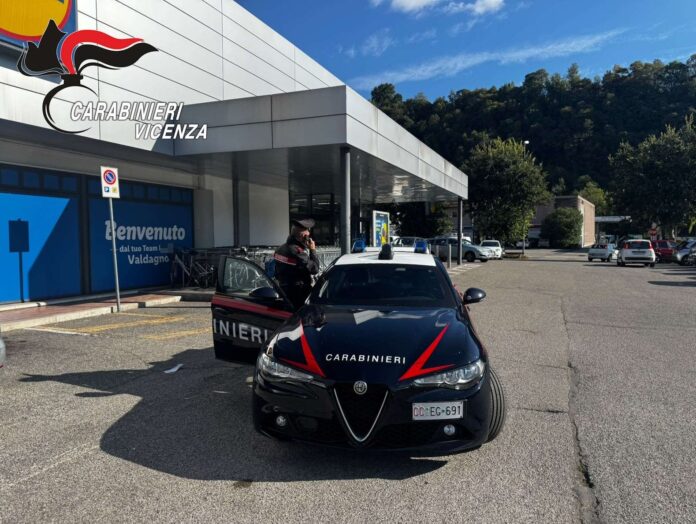 furto al supermercato di Valdagno