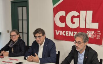 Da Vicenza in 350 verso Roma, la Cgil aderisce alla manifestazione nazionale del 17 ottobre delegazione Cgil di Vicenza