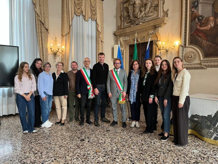 comune + ucraina delegazione ucraina a Vicenza