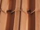 Cotto Possagno guida LIFE CAPT-TILE: nuove tegole sostenibili per tetti e facciate verdi Tegole verdi Cotto Possagno, dettaglio di elementi in terracotta