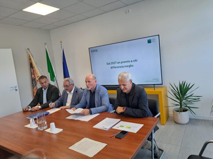 Sconti Etra sul rifiuto secco, presentazione del nuovo sistema premiale