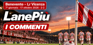 Benevento–Lr Vicenza, Gallo: «La reazione sia il punto di partenza» Lr Vicenza, i commenti dopo il 2-2 di Benevento