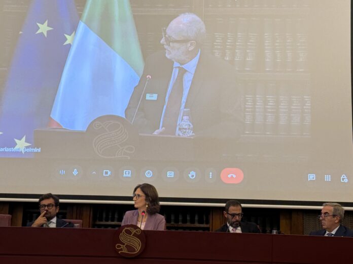 Gelmini e l'intergruppo sulle piccole imprese Intergruppo sulle piccole imprese promosso da Mariastella Gelmini al Senato