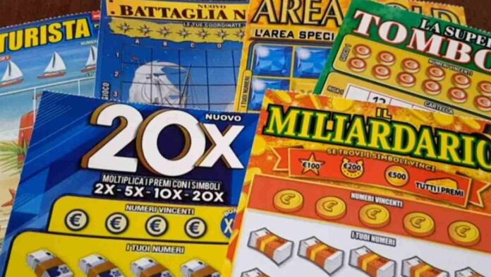 Gratta e Vinci, contestato danno erariale da 25 milioni a cinque ex dipendenti infedeli Danno erariale Gratta e Vinci, biglietti della lotteria istantanea