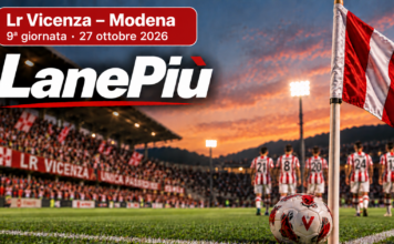 Lr Vicenza–Modena, aperta la prevendita: prezzi e modalità Lr Vicenza–Modena, copertina LanePiù per la nona giornata di Serie B