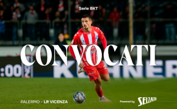 Palermo-LR Vicenza, i convocati biancorossi per la sfida serale della decima giornata Palermo Lr Vicenza, convocati per la trasferta al Barbera