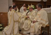 Ordinazione diaconale di Luca Dalla Costa a Chiampo, Brugnotto: «La gioia di servire» Ordinazione diaconale di Luca Dalla Costa nella chiesa parrocchiale di Chiampo