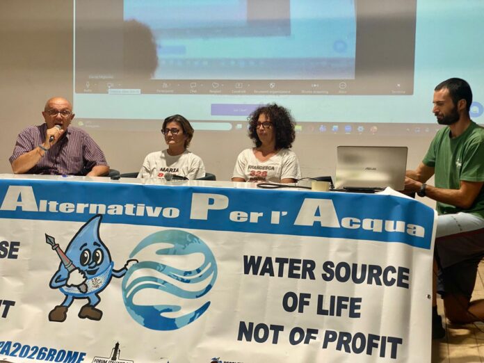 Mamme No Pfas a Roma al Forum alternativo sull’acqua Mamme No Pfas a Roma