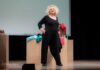Maria Pia Timo al Teatro San Marco di Vicenza con il monologo “Una donna di prim’ordine” Maria Pia Timo a Vicenza in scena nel monologo Una donna di prim’ordine, foto di Roberto Fantinuoli