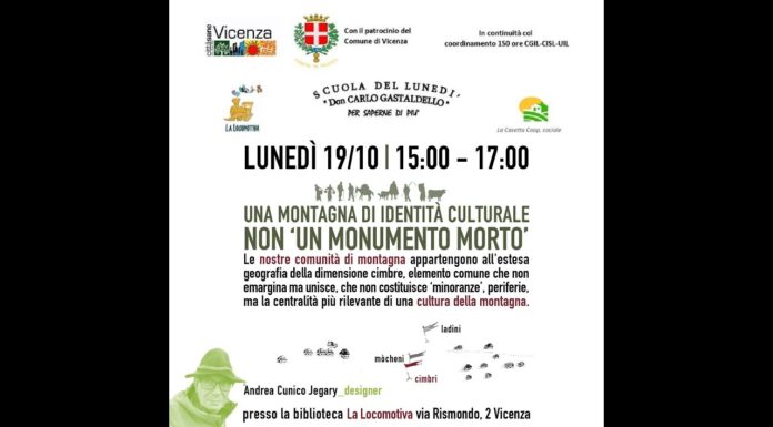 Scuola del lunedì, Cunico Jegary: la cultura cimbra è un’identità viva, non un monumento morto Scuola del lunedì, Cunico Jegary: la cultura cimbra