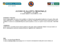 Meteo Veneto, allerta gialla per Bora forte sulla costa e vento in quota domenica 1° novembre Bora in Veneto, avviso regionale con le previsioni per la costa