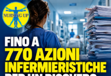 Fino a 770 azioni infermieristiche per ricovero, Nursing Up: «Servono più assunzioni» azioni infermieristiche per ricovero