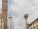 Bell’Italia porta i sapori delle regioni in piazza dei Signori a Vicenza fino al 1° novembre Bell’Italia a Vicenza, Piazza dei Signori con Torre Bissara e colonne