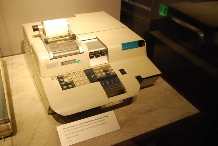 Cittadinanza onoraria a Gastone Garziera Cittadinanza onoraria a Gastone Garziera, la Olivetti Programma 101