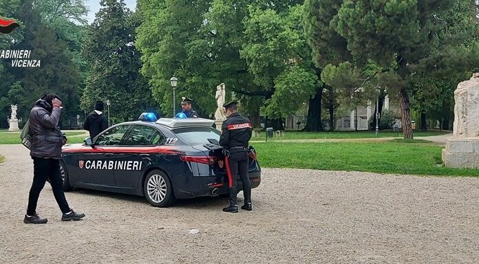 Vicenza, controlli dei Carabinieri a Campo Marzo: una denuncia, droga sequestrata e sanzioni controlli dei Carabinieri a Campo Marzo e Giardini Salvi