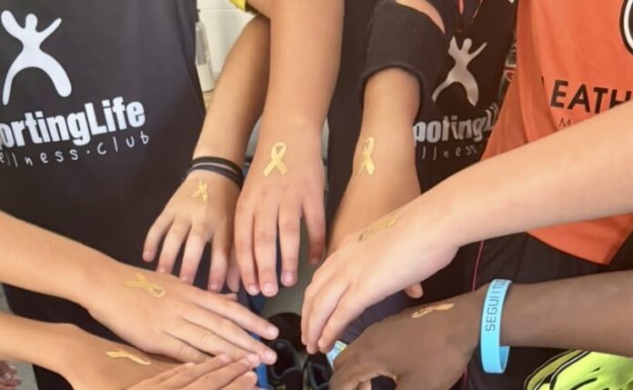 Nastro d’oro contro i tumori infantili