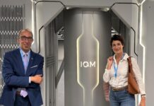 Baldan e Cendron al Tecnopolo di Bologna: «Innovazione e buone pratiche per il Veneto» Tecnopolo DAMA di Bologna, Flavio Baldan e Rossella Cendron davanti al supercomputer