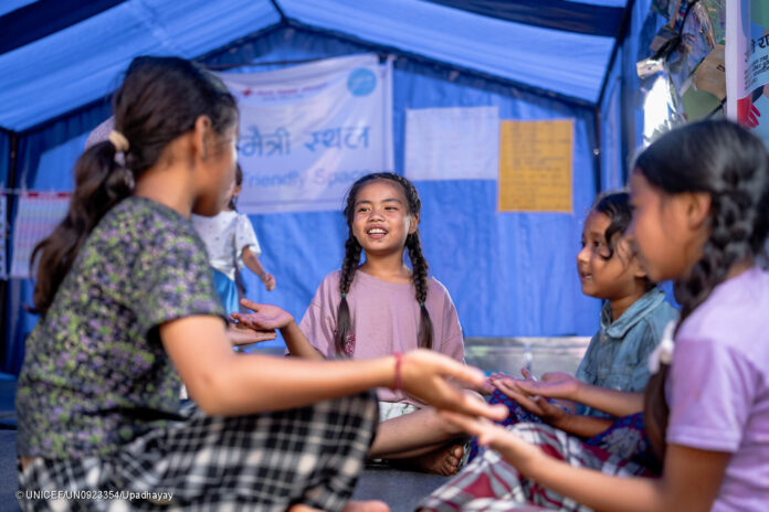 Raccolta Alì UNICEF, spazio sicuro per i bambini colpiti dall’emergenza in Nepal