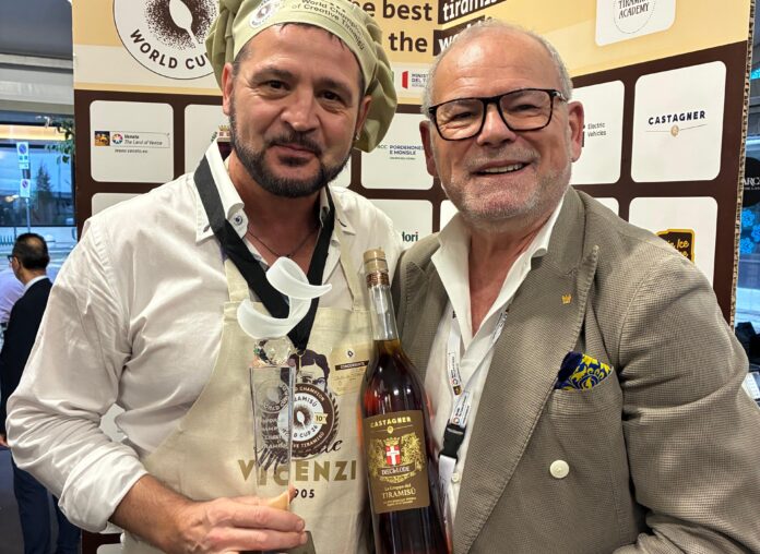 Castagner presenta Dieci e Lode alla Tiramisù World Cup Dieci e Lode, grappa Castagner presentata alla Tiramisù World Cup di Treviso