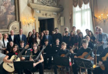 Fidas, a Palazzo Trissino i giovani musicisti vicentini autori dell’inno nazionale Giovani musicisti vicentini autori dell’inno nazionale Fidas a Palazzo Trissino